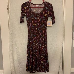 LuLaRoe feather dress